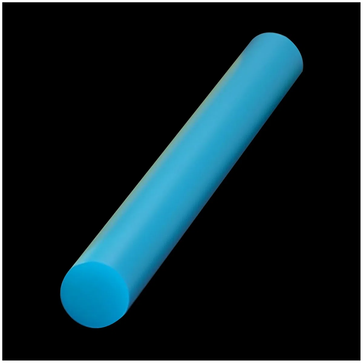 Polyurethan-Vollstab, vielseitiger PU-Rundstab for Maschinenteile, Gerätewartung und Modellbau(40 * 500mm)