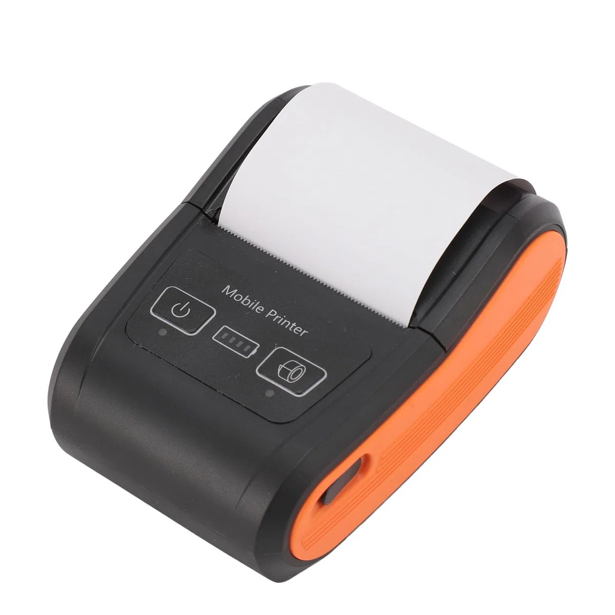 Marhynchus Thermo-Belegdrucker, Tragbarer Mini-Bluetooth-Thermo-POS-Drucker mit Hochgeschwindigkeitsdruck, Einfache Papierinstallation für Büro-Einzelhandelsgeschäfte