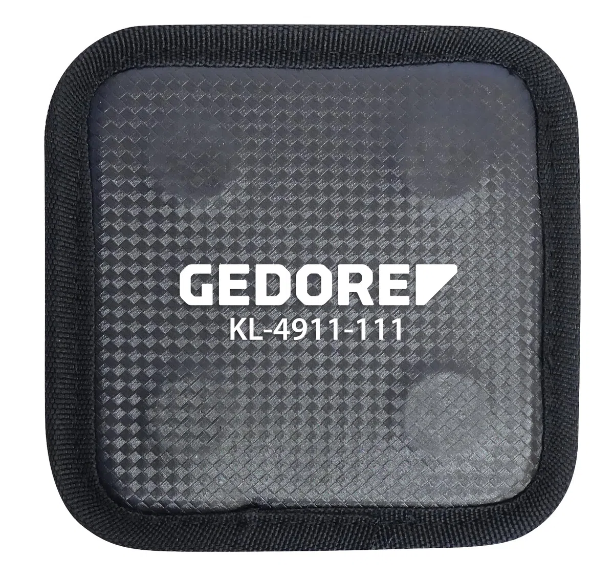 GEDORE KL 4911‑111 Magnetmatte, extrem starke Magnete, strukturierte Kunststoffoberfläche, Schaumstoffmembran, wasser‑ und ölbeständig, schwarz, universell einsetzbar
