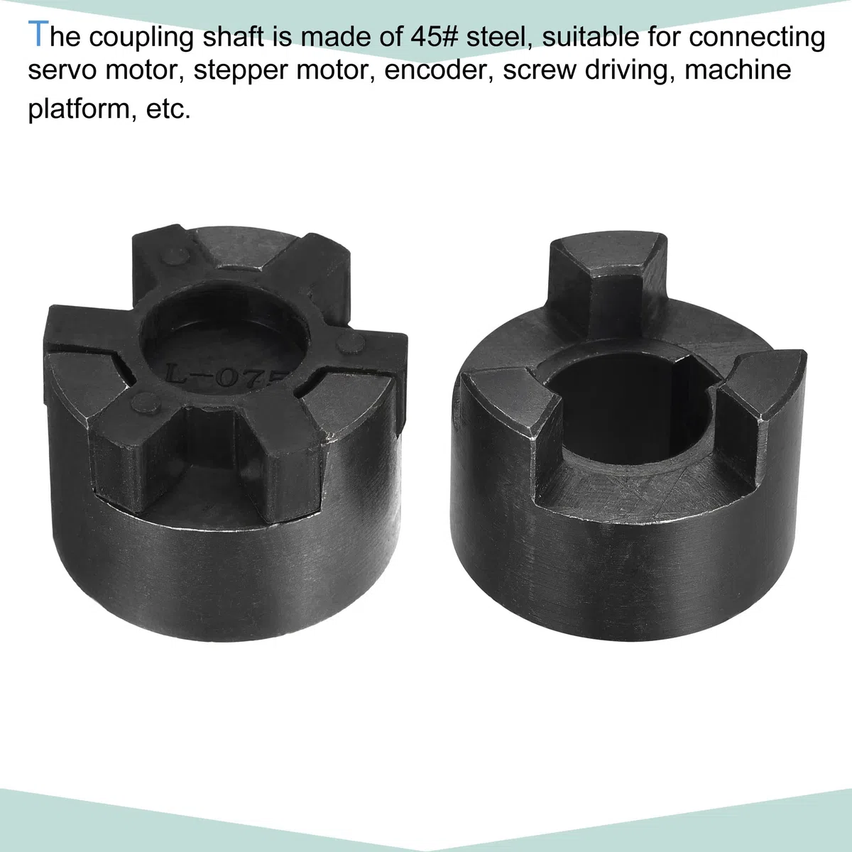 sourcing map Flexible Kupplungswelle 19 mm bis 19 mm 54 mm x 44,5 mm Motorkupplungsgelenk