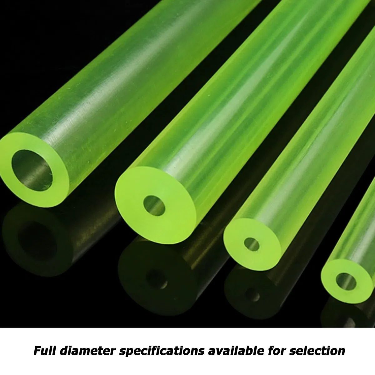 Polyurethan-Federhohlstab, PU-Polyurethan-Hohlstab, Außendurchmesser 50–60 mm, Innendurchmesser 8–30 mm, for industrielle Reparaturen und Heimwerkerarbeiten.(OD 60*ID 10mm)