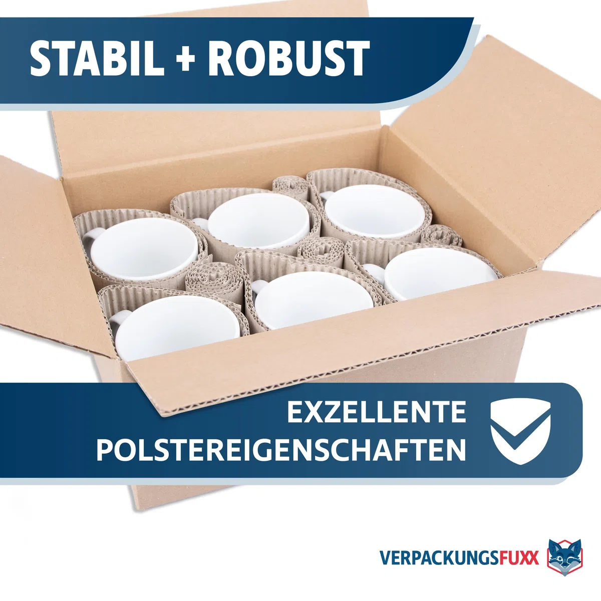 Wellpappe Rolle 1 m x 70 m | Rollenwellpappe für Versand & Lagerung | Vielseitig einsetzbar | Umweltfreundliches & recyclebares Verpackungsmaterial