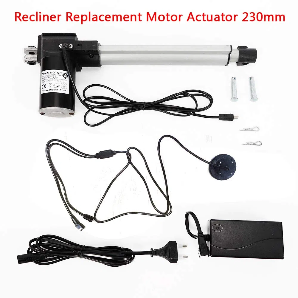 Power Recliner Motor Aktuator Kit | Ersatzmotor 38-61cm | Haushalt Sofa PRO | 230mm Hublänge