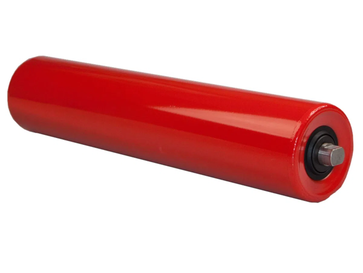 Normrolle Tragrolle Förderband Rolle RL=250 mm Ø 88,9 mm