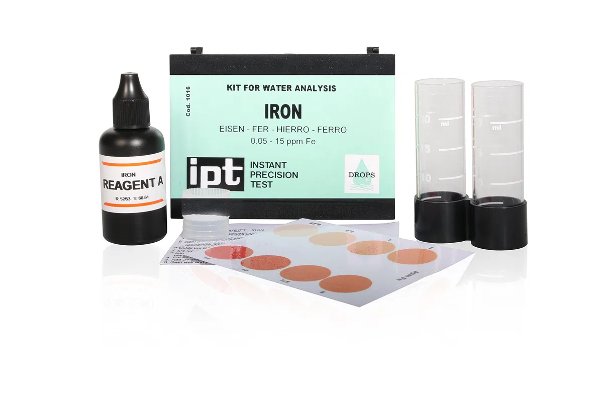 Messbesteck Eisen-Indikator Test zur Eisenwert Bestimmung