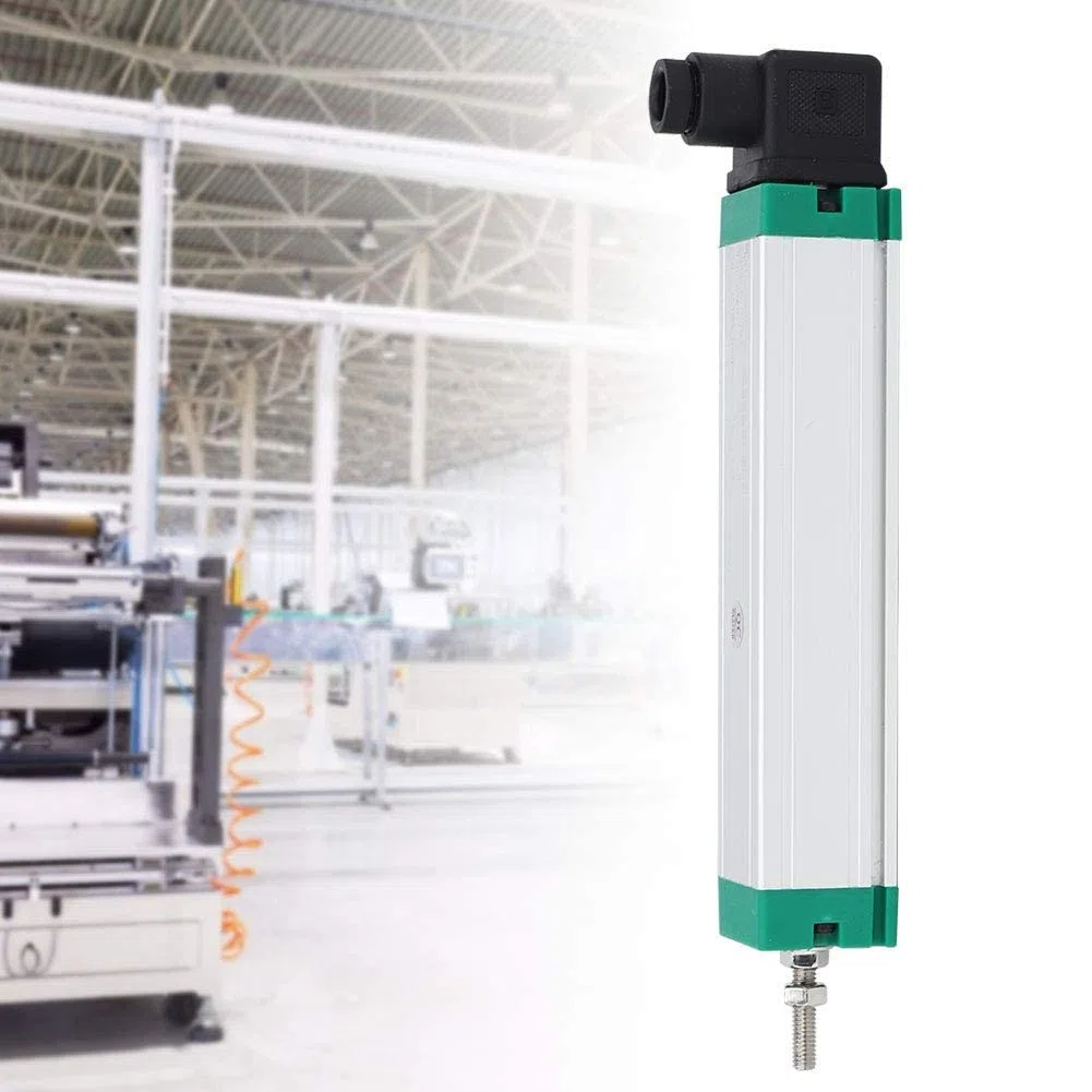 Elektronischer Lineal-Zugstangen-Verschiebungssensor Für Spritzguss IP67 Linearer Positionssensor Aus Edelstahl Für Drehmaschinen (KTC-100)