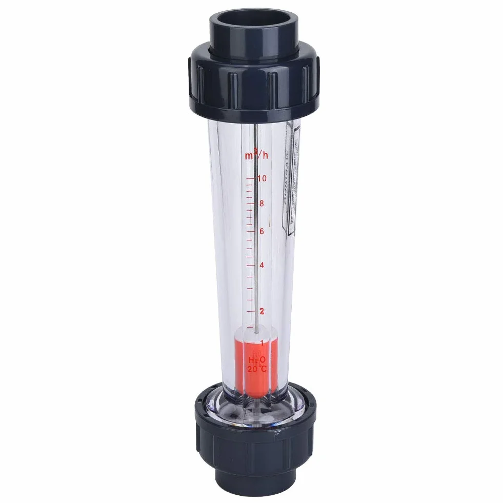 Flüssigkeitsdurchflussmesser 1-10 m³/h Hochpräziser ABS-Rohrdurchflussmesser Innendurchmesser 40 mm