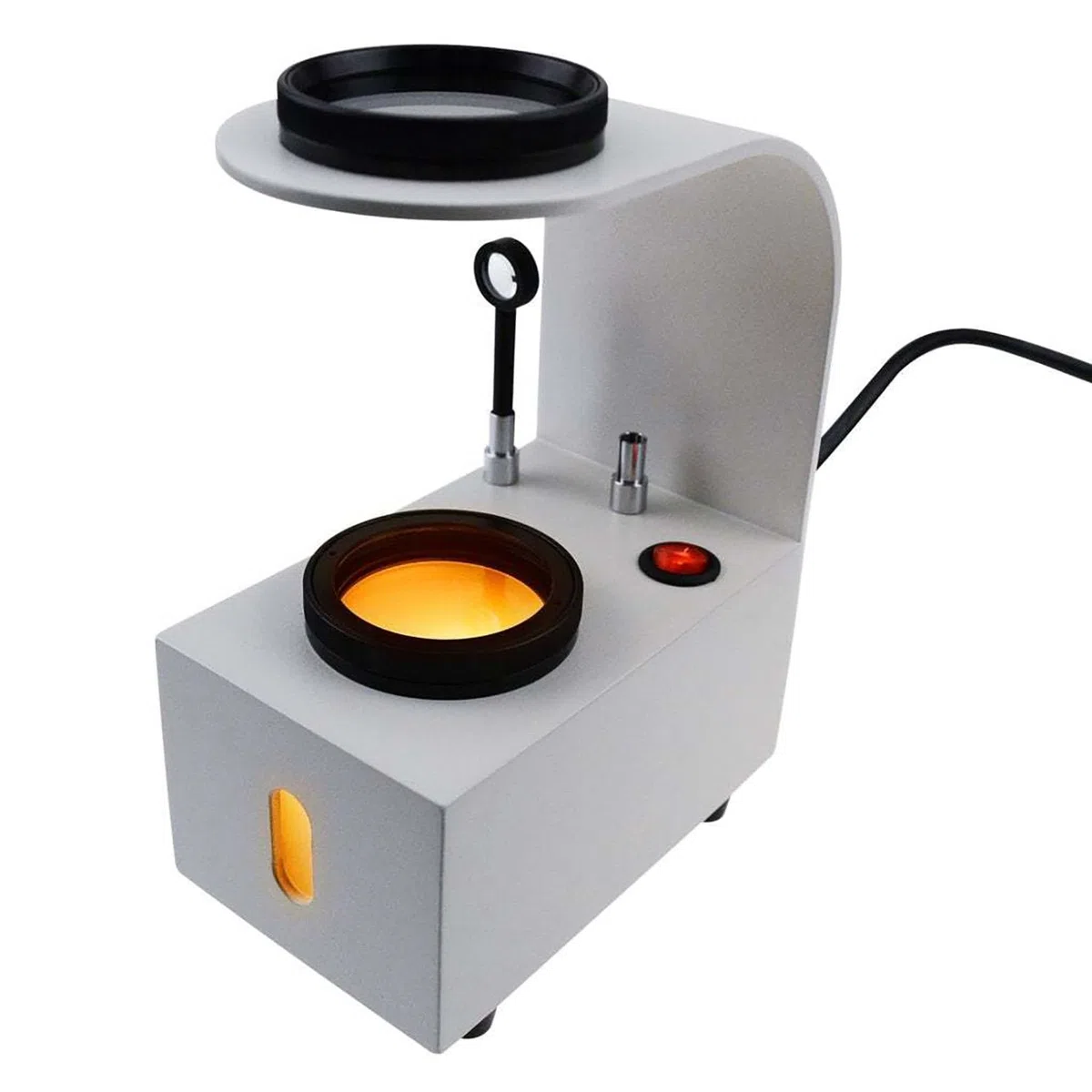 Schmuck-polarisometer-Tester, Tisch-polariskop Mit Led-Lampe, Werkzeug Zur Edelsteinbestimmung, Mit Drehbaren Glasfiltern, Für Amethyst, Diamanten Und Edelsteine