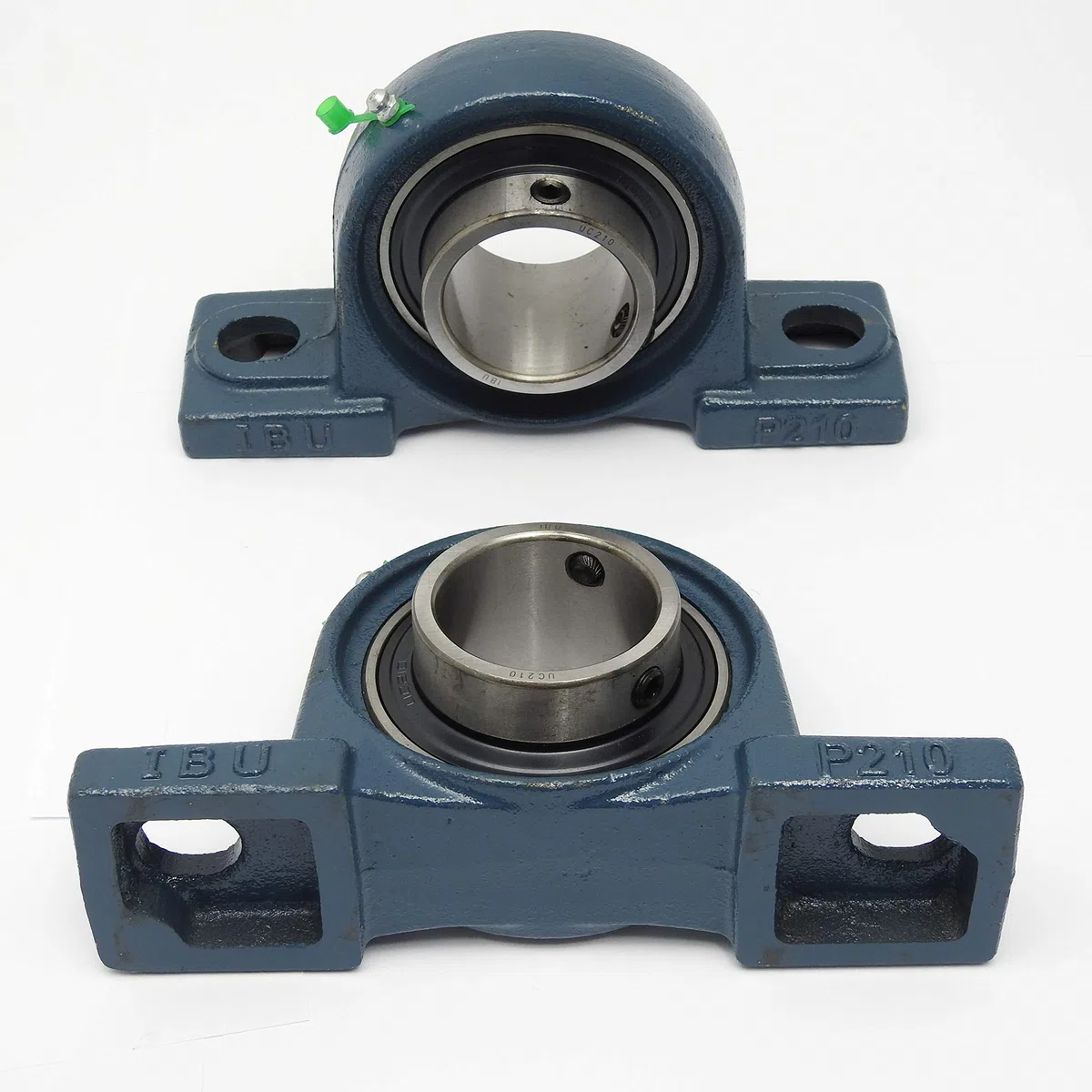 IBU 2 Stück UCP 210 Gehäuselager für 50 mm Welle, Stehlager, Lagerbock aus Legiertem Stahl