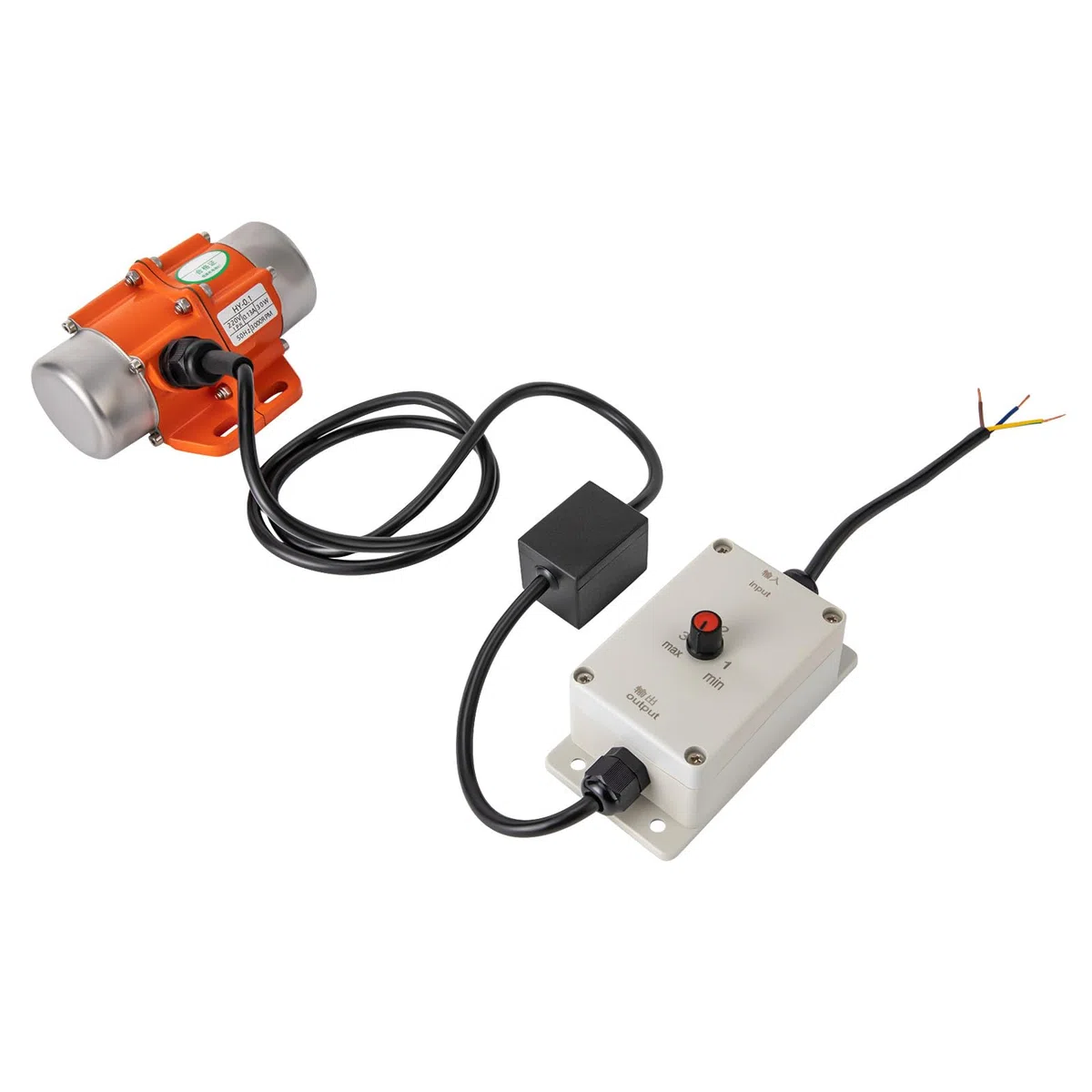 Vibrationsmotor 30W, Asynchrones Vibrator Vibration Motor elektrischer Rüttler Geräuscharm Mehrzweckmotor für Bergbau Metallurgie Kohle Elektrizität Bauwesen Chemie usw