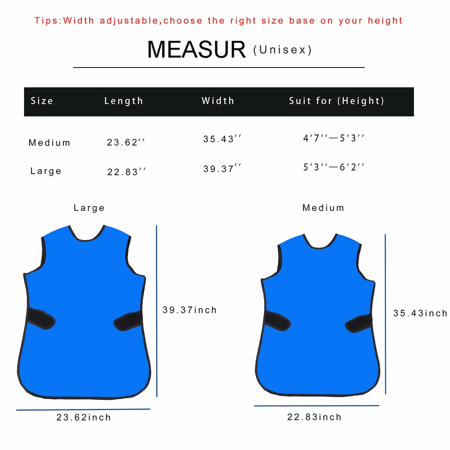 SHINRAY 0.25mmpb Bleischürze für Xray Muti Größe, Dental Röntgenschürze, CE-Zertifizierung, Blei-Weste, Blei-Kleid