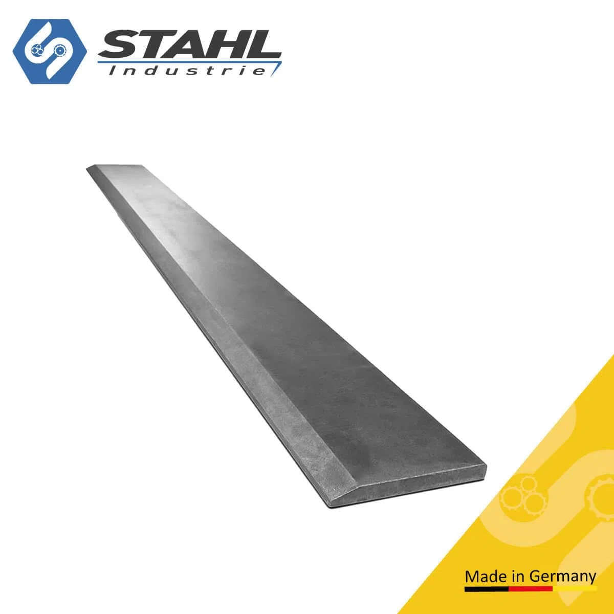 Schürfleiste Messerstahl 500 HB | Querschnitt 150x16mm verschiedene Längen Schneidkante (1000mm)