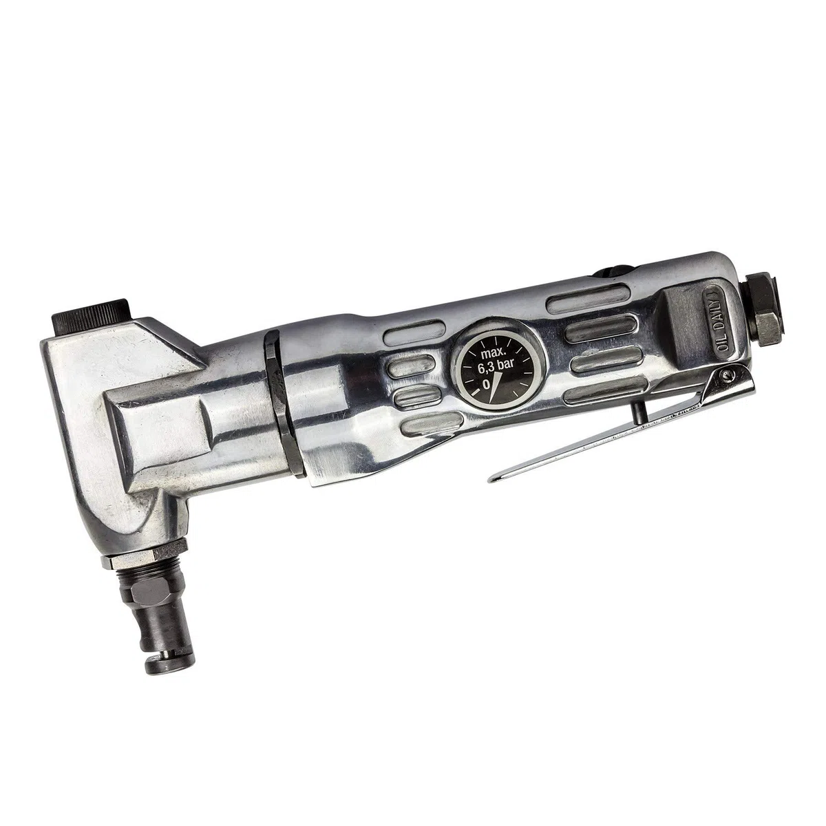 DEMA Druckluft Blechnibbler Blechschere für Karosserie, Dachblech & Metallbearbeitung, 6,3 Bar