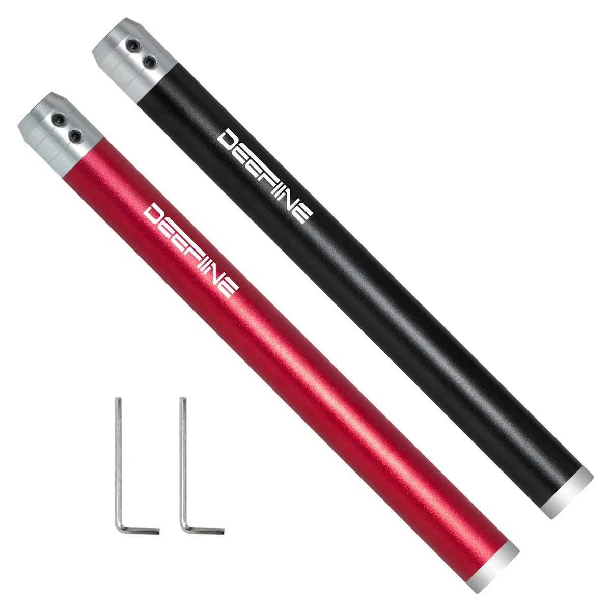 Drechseleisen Set mit Hartmetall-Schneidplatten,Drechseleisen Drehwerkzeuge Messergriff (rot+schwarz)
