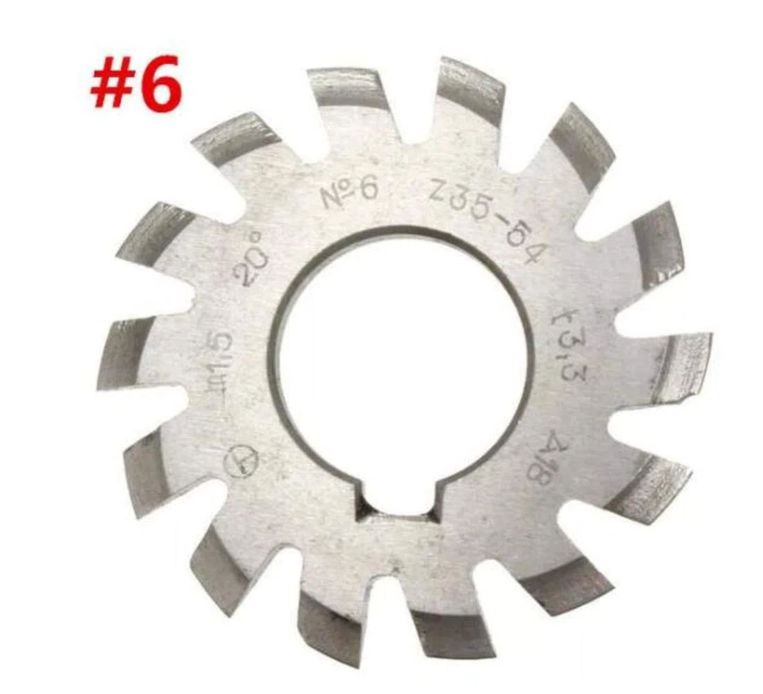 SUCAN Modul 1.5 PA20 Bore 22mm # 1-8 HSS Evolventenverzahnung Fräser