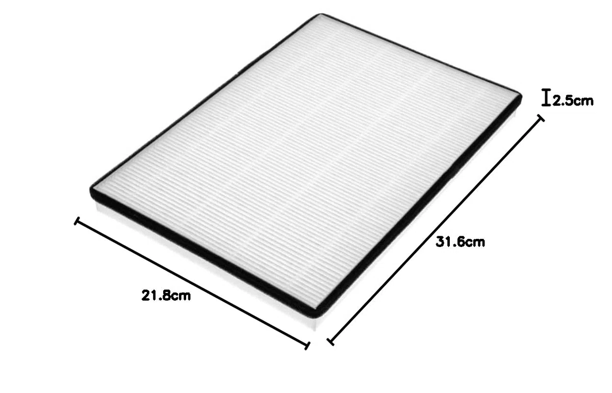 2x Trade-Shop Luftfilter/Feinstaubfilter/Zuluftfilter/Pollenfilter Ersatz für Helios KWL EC 300 ECO, KWL EC 300 PRO, KWL EC 300 W Lüftungsgerät
