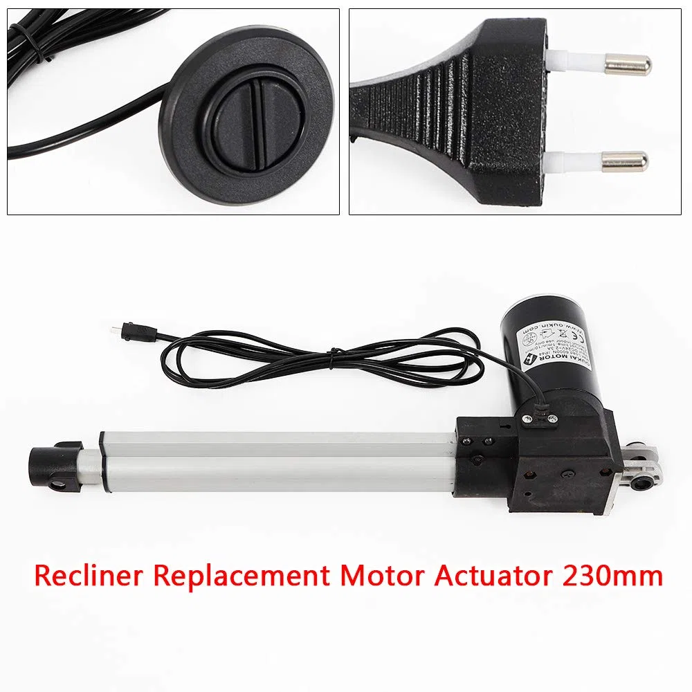 Power Recliner Motor Aktuator Kit | Ersatzmotor 38-61cm | Haushalt Sofa PRO | 230mm Hublänge