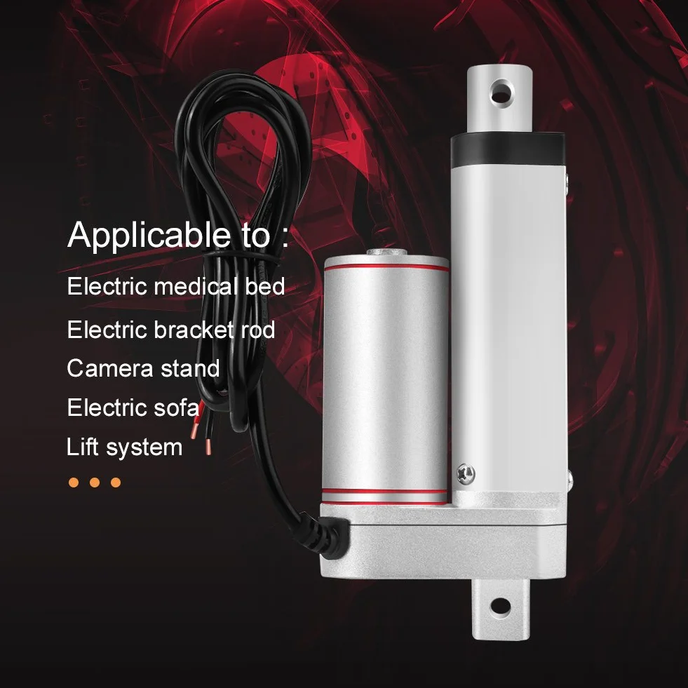 Linearantrieb 24V 50mm，Jectse JS-TGZ-U1 750N Elektrischer Linearaktuator，Elektrischer Linearantriebsmotor，Elektrischer Putter Motor，für elektrisches Sofa，elektrische Standaufzugstange