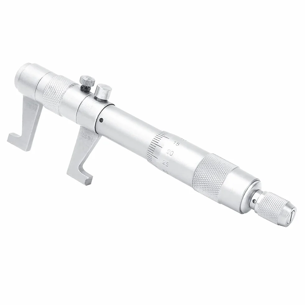 Innenmikrometer , 25 50mm/50 75mm Innendurchmesser Messwerkzeug Klare Laserbeschriftung Edelstahl zum Messen verschiedener Innenmaße(50 75MM)