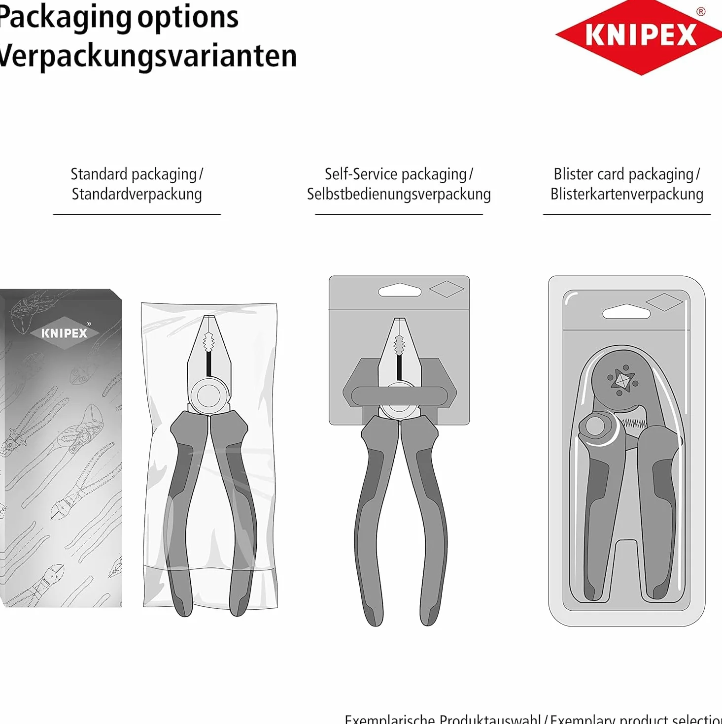 KNIPEX Elektronik-Greifzange mit durchgestecktem Gelenk tauchisoliert 115 mm, 35 41 115