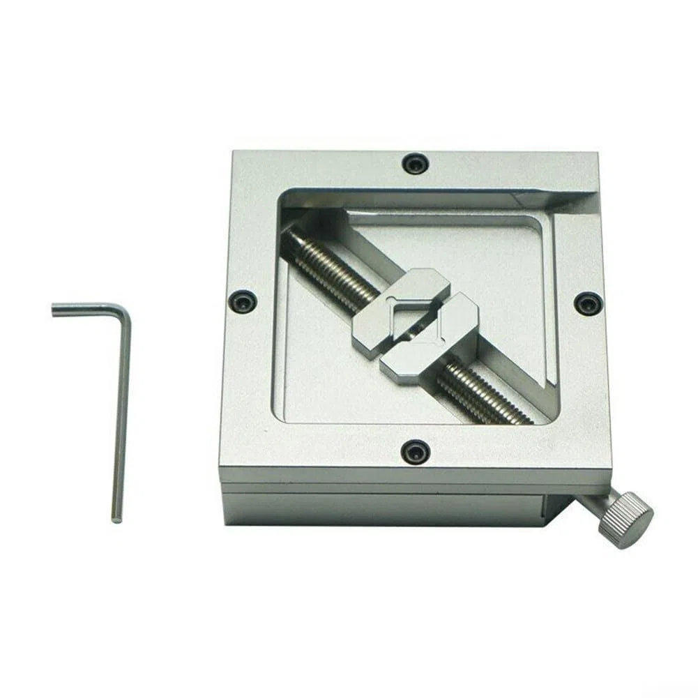 Effizientes BGA-Reballing-Set 90 mm Reball-Station-Vorrichtung erreicht Genauigkeit mit 10 Universalschablonen (nur 90 mm BGA-Vorrichtung) E02589@#1178