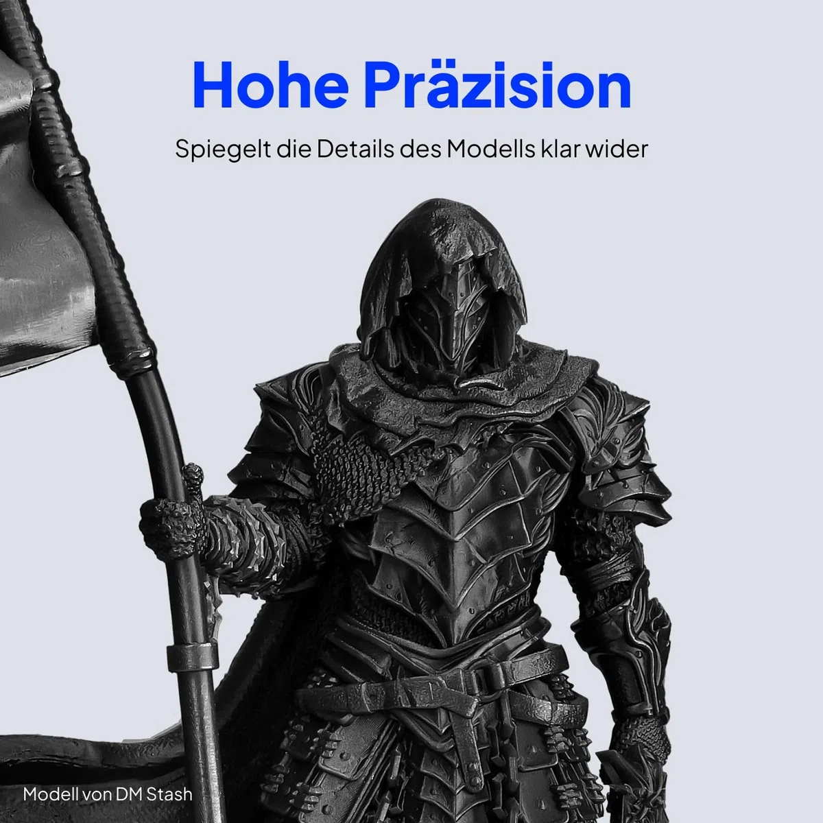 ELEGOO Tough Resin 3D Drucker Harz mit Hoher Härte und Flexibilität, Niedriger Viskosität, Geringer Schrumpfung, Kompatibel mit MSLA/LCD/DLP 3D-Druckern, Schwarz 1000g