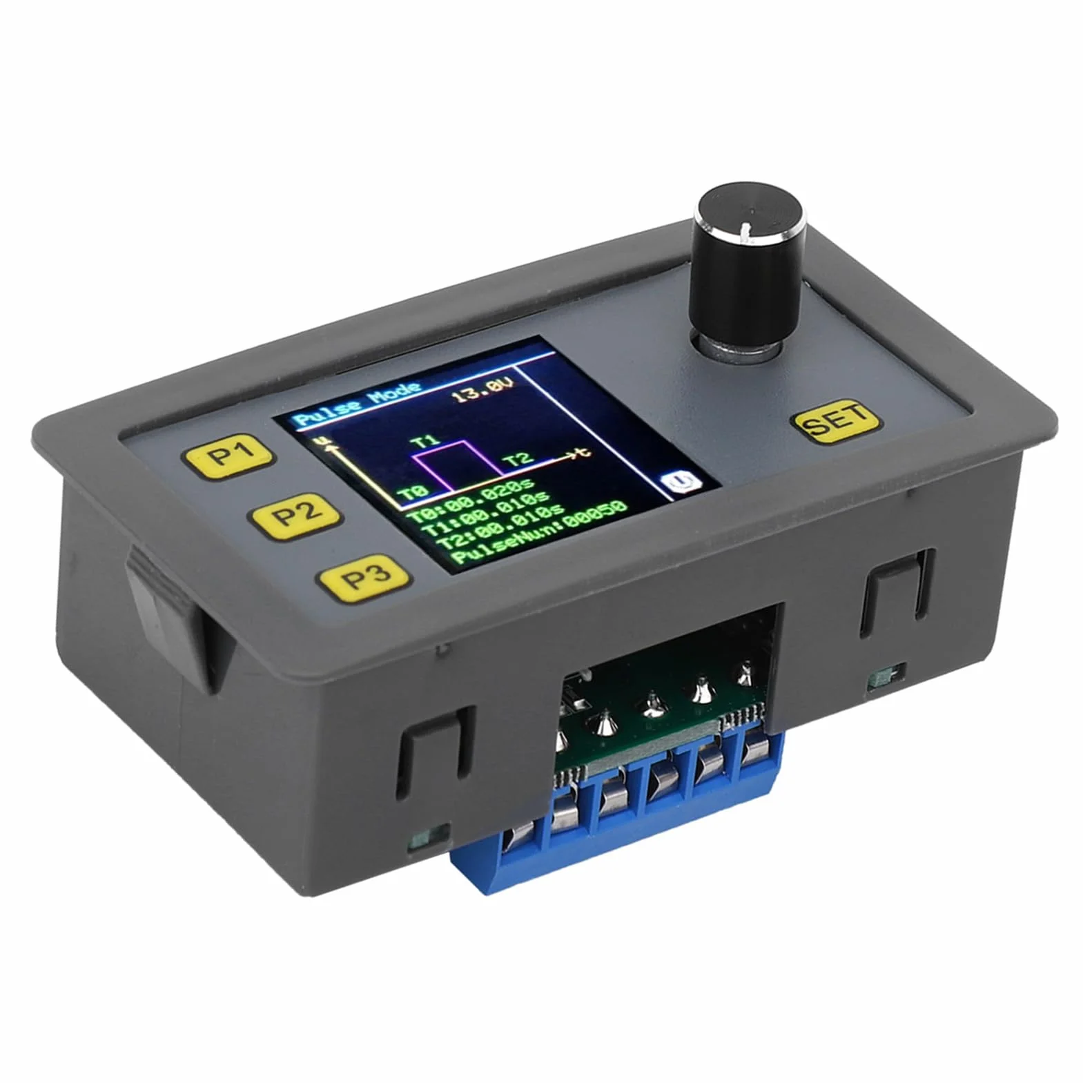 WSFG-06 PWM-Signalgeneratormodul Pulsfrequenzgenerator 4-20mA 2-10V Impulsverstellbares Modul, Sinuswellensignalgenerator Einstellbares Modul Sinus Unterstützt Mehrere Modi