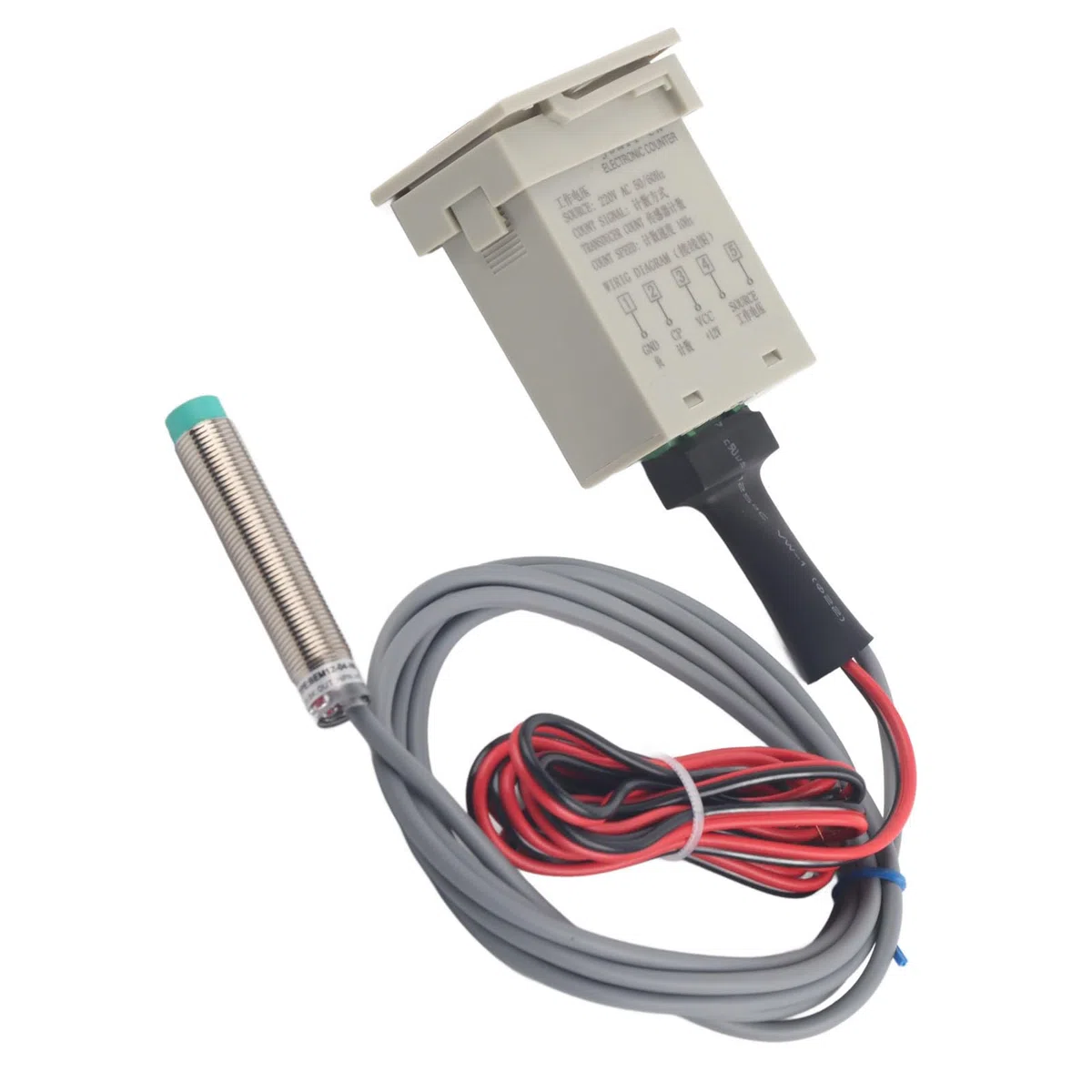 Metallzähler-Sensor-Zählsystem, hohe Genauigkeit, vielseitige Zählmethoden, Stromausfallspeicher, für die industrielle Automatisierung (AC220V)