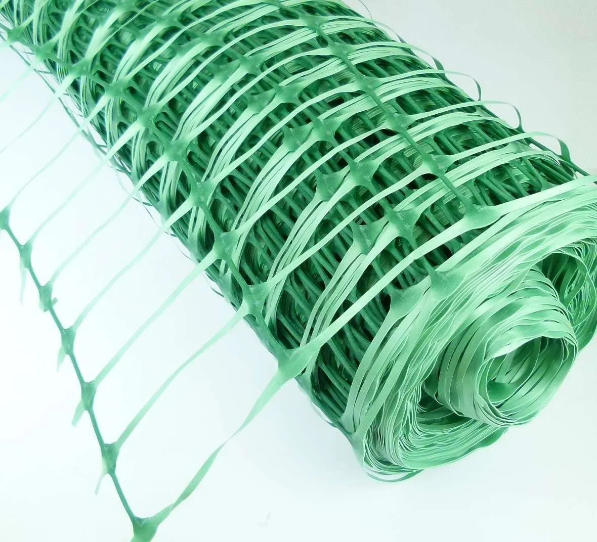 1 Rolle mit 1 m x 30 m Absperrzaun Kunststoff GRÜN, Bauzaun Sicherheitszaun Zaun Netz Gitter (1 Rolle 30 m, Grün)