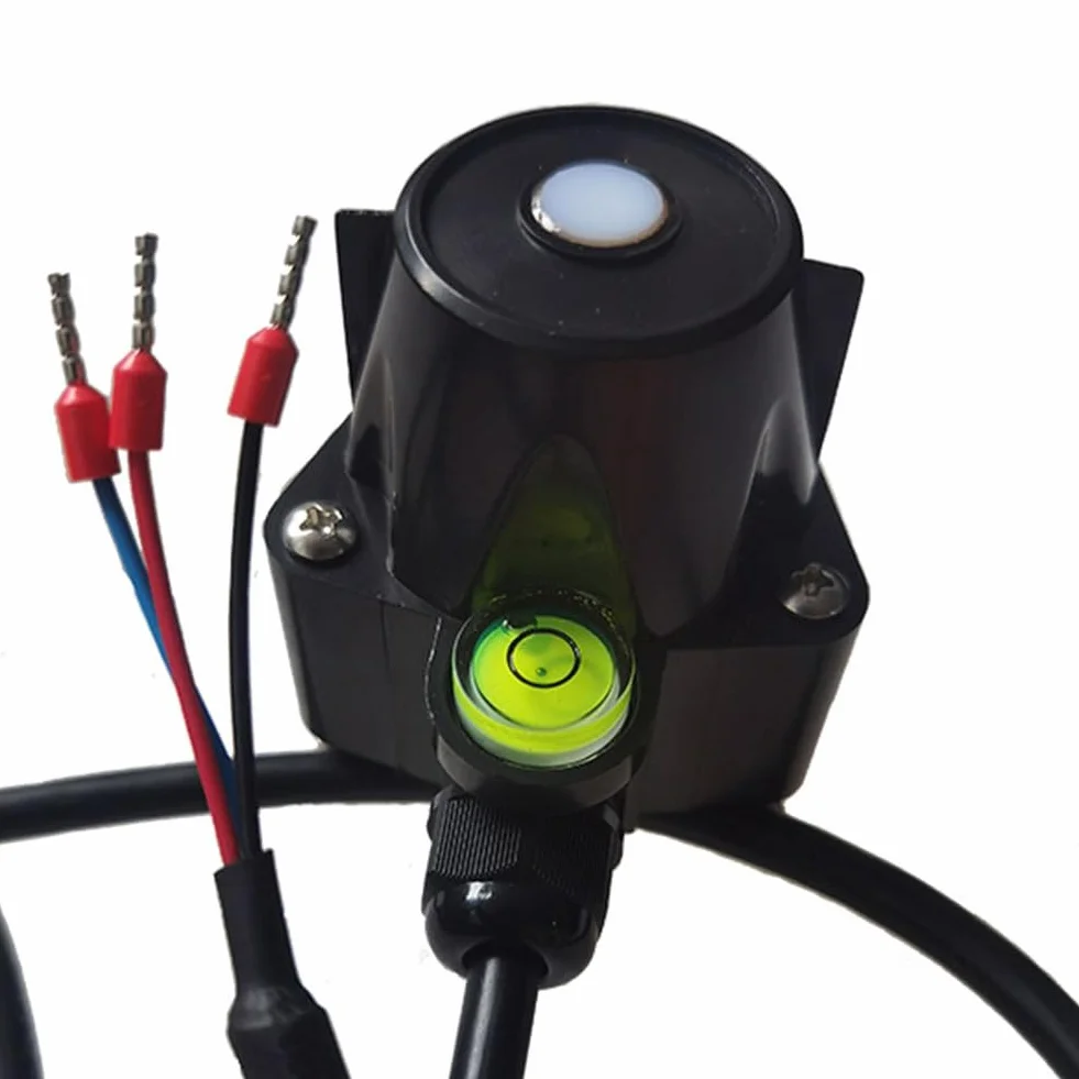 PYR20 Solarstrahlungs-/Pyranometersensor, Einfache Installation, Einfach zu Bedienen, Schwarz (4–20 MA)