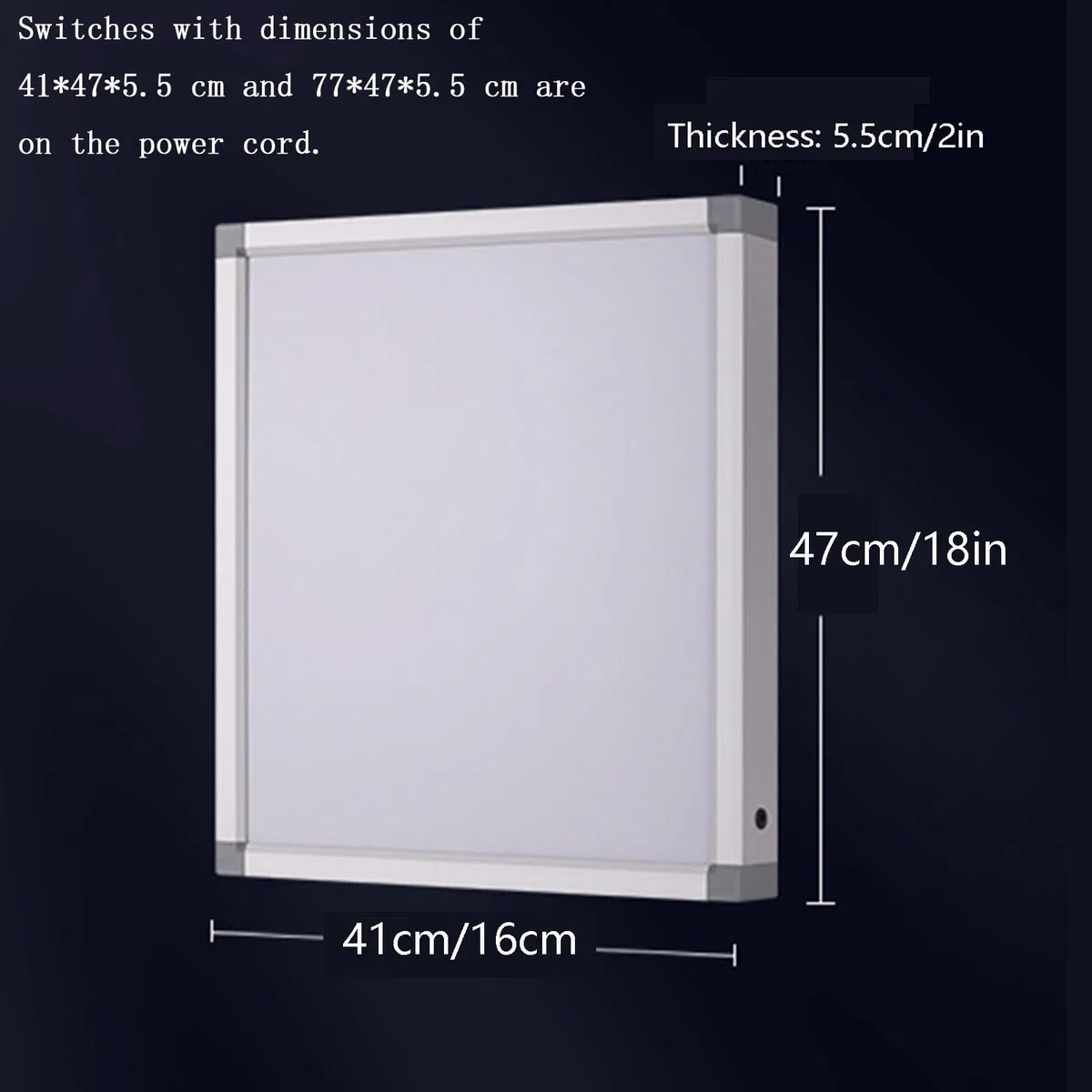 Tragbarer LED Röntgenfilmbetrachter, X-Ray Film Illuminator Light Box, LED-Röntgenbildbetrachter mit Halterung und optischem Acryl-Diffusor für den Heim und Laborgebrauch