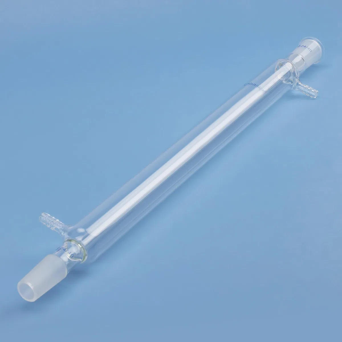 Labasics Borosilikat Glas Liebig Kondensator mit 24/40 Gelenk und 400mm Jacke Länge, Lab Glas Kondensator Glass Liebig Condenser