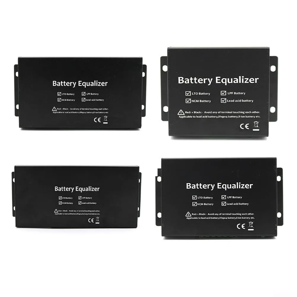 BM Serie Aktiver Balancer 24V 36V 48V 60V Spannungsregler mit 0-10A Ausgleichsstrom für Lithium Eisenphosphat Blei-Säure Akkus in Serie Aluminiumgehäuse Schutz vor(24V)