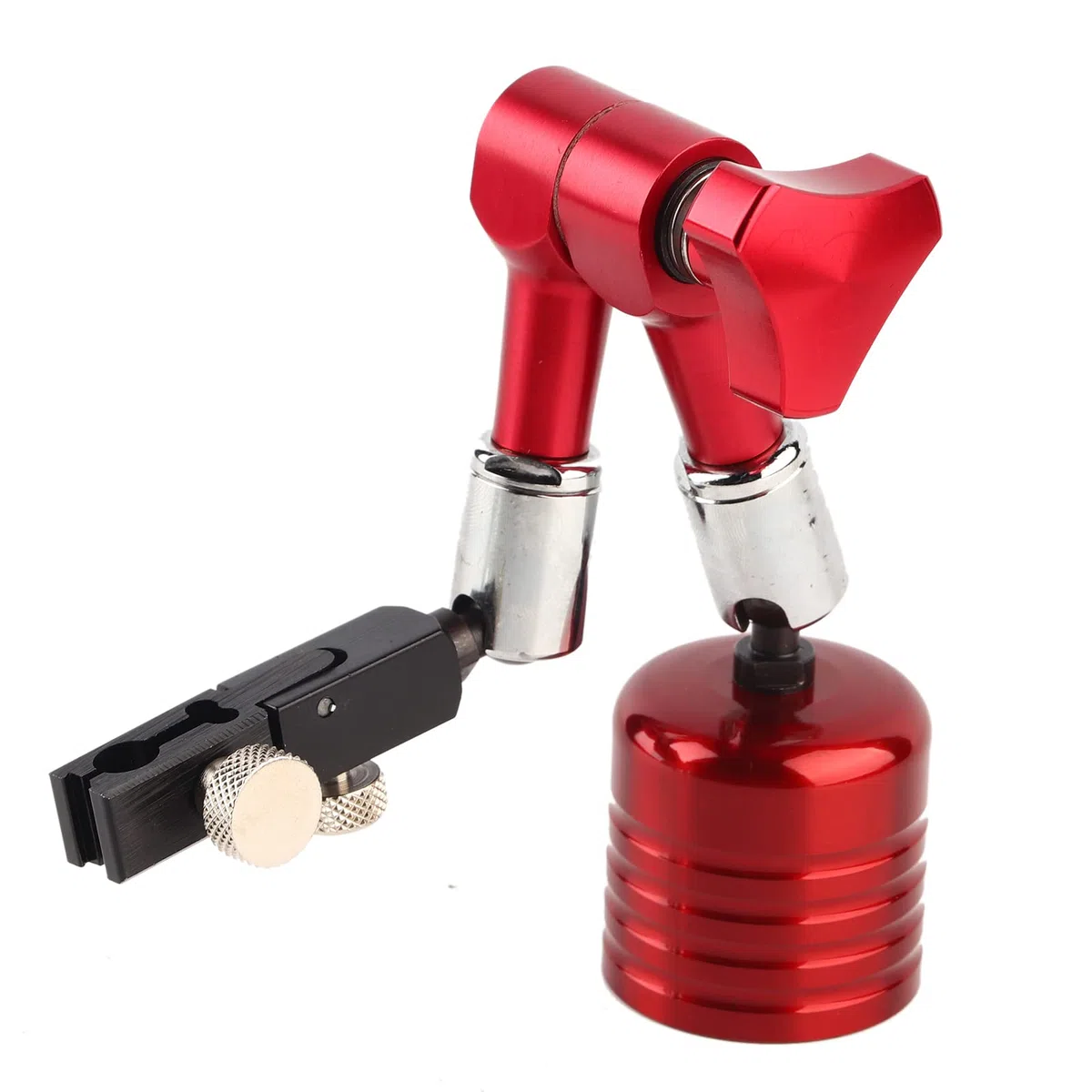 Messuhrhalter Magnetischer Standfuß 50 kg Tragkraft, Universal Verstellbar Mini Flexibel, für Metallbearbeitung und Maschinenmessung