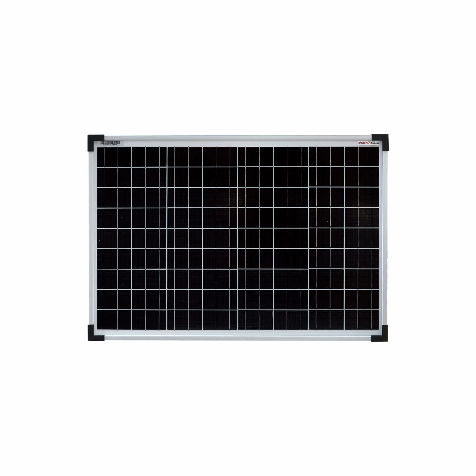 enjoy solar Mono 50W 36V Monokristallin Solarmodul Solarpanel ideal für 24V Gartenhäuse Wohnmobil Caravan Boot(Mono 50W 36V, für 24V PV Systems)