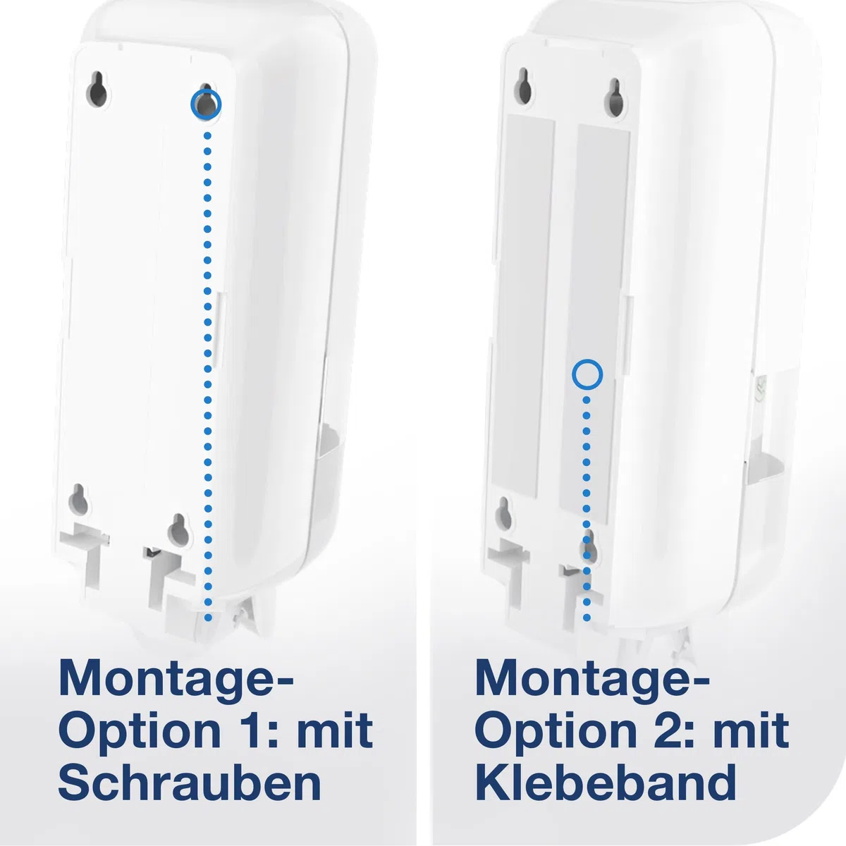 Tork Spender für Seifen und Händedesinfektionsmittel Weiß S4, geeignet für Flüssigseife, Schaum und Gel, Elevation Design, 564500