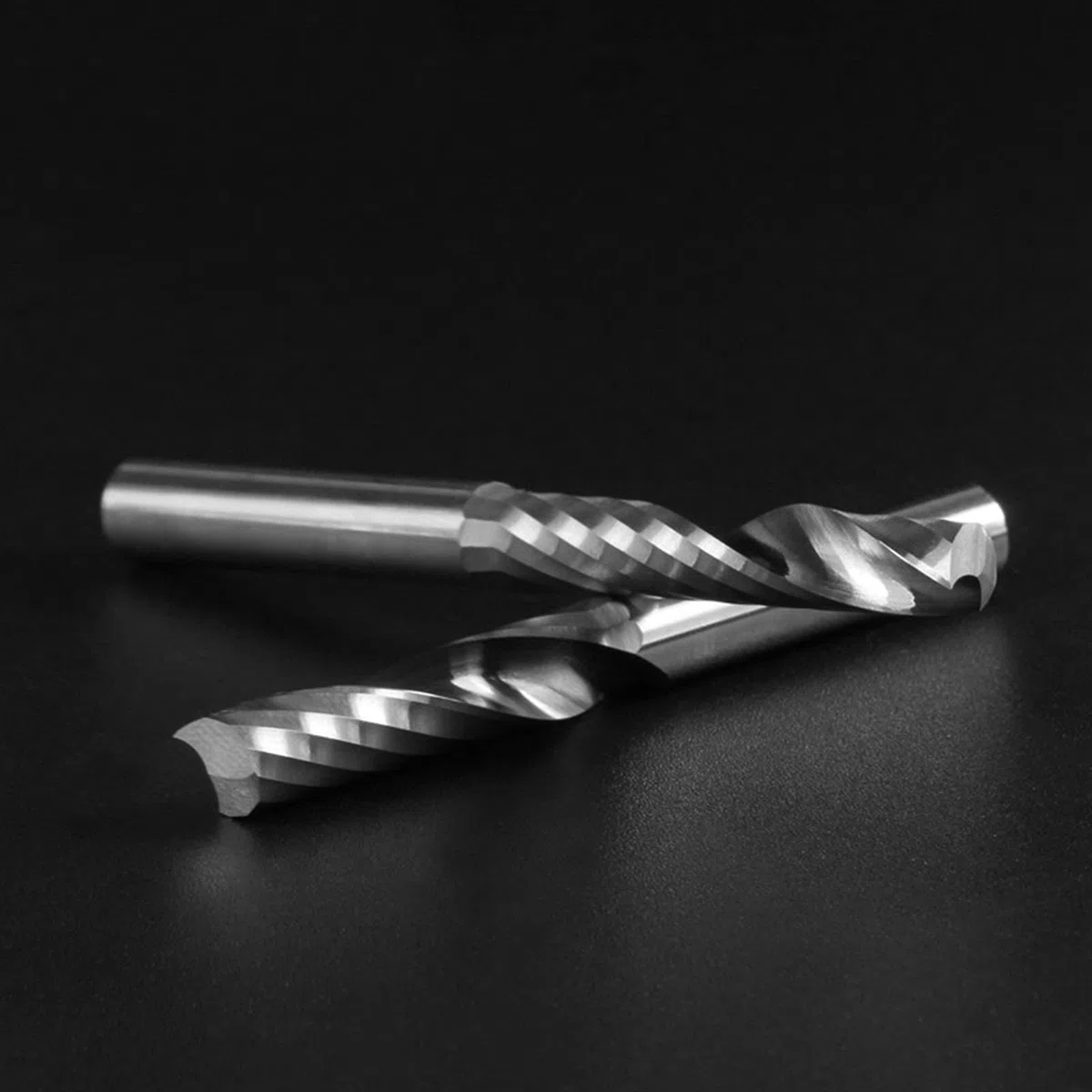 10 STÜCKE 3.175 Schaftkugel CNC-Router Bit EIN Rillen Spiralendmühlen Einzelne Flöte Frässchneider Schaftfräser JIYAMI'EN EL (Größe : 3.175 * 1 * 3)