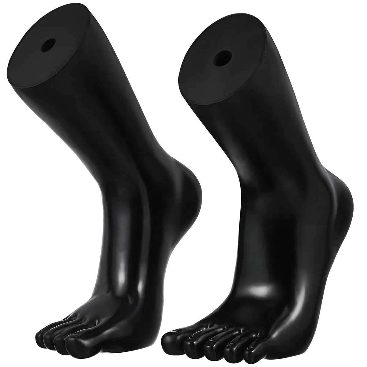 GANAZONO Realistisches Fußmodell von Socken zur Präsentation aus Vinyl mit Einzigartigem Design und Knöchelarmbändern im Einzelhandel oder Ausstellungen