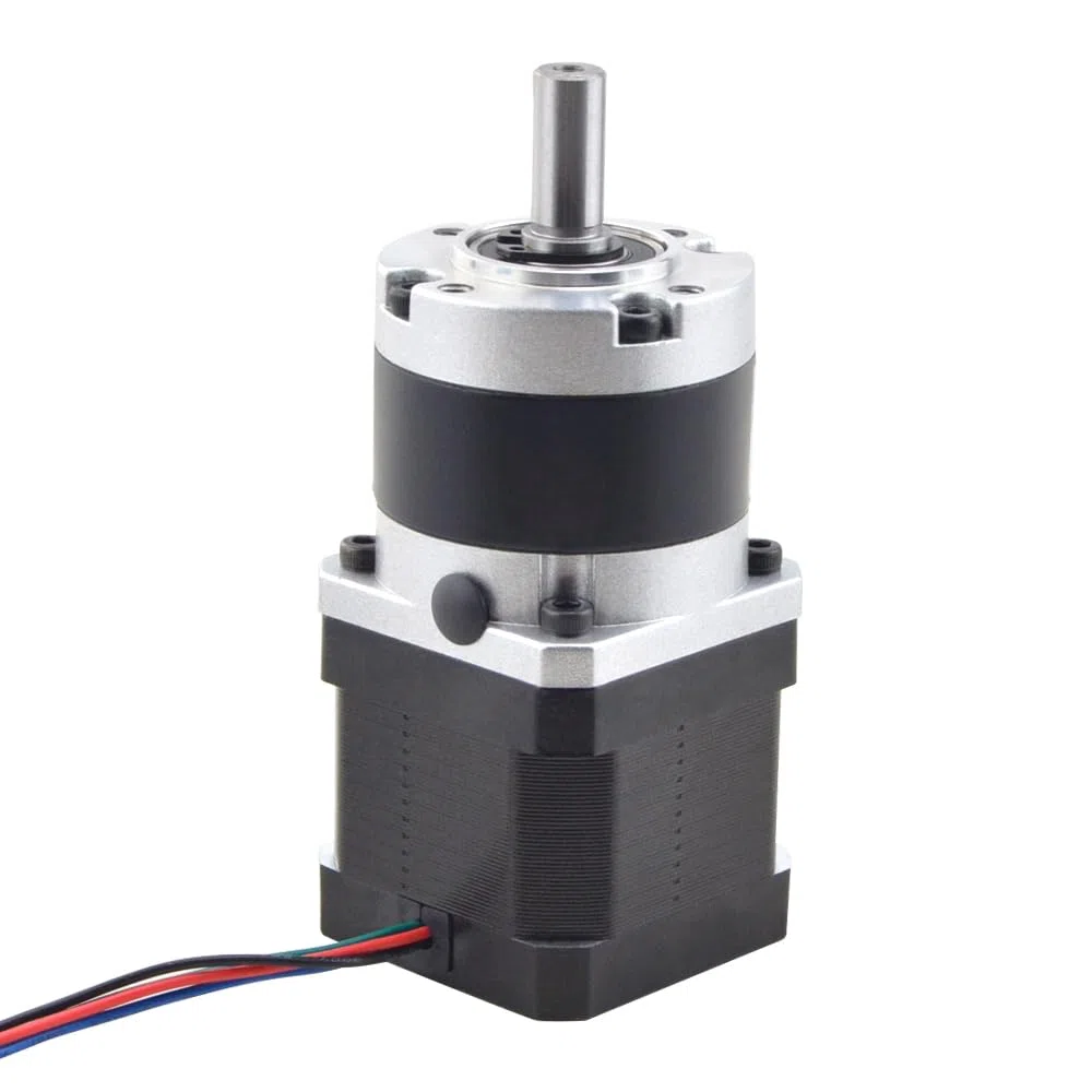 STEPPERONLINE Nema 17 Schrittmotor L=40mm Getriebeübersetzung 5:1 30arcmin MG Serie Planetengetriebe