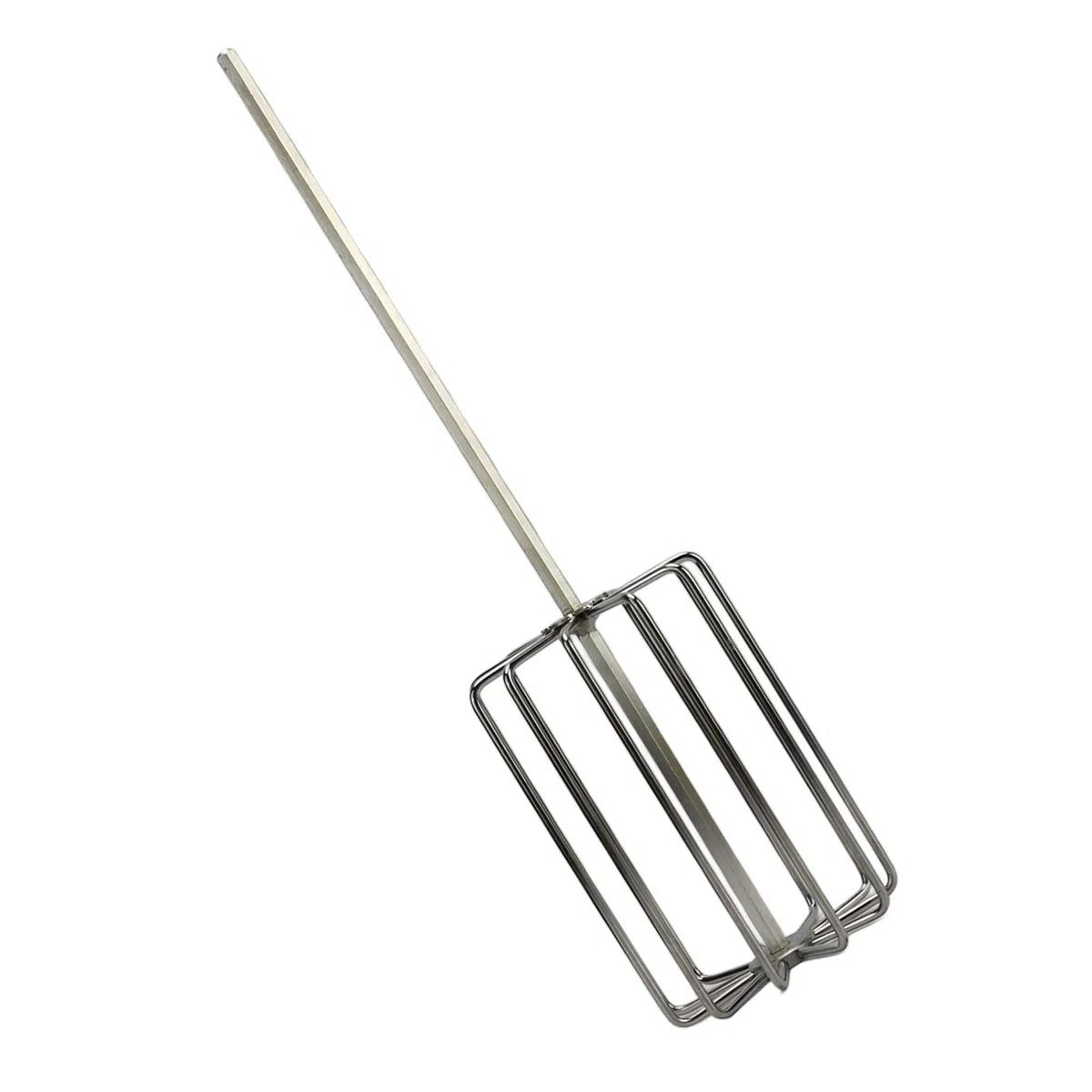 Groundbait Mixer Edelstahl mit 11 Klingen für gleichmäßiges Angelfutter – robustes Rührwerkzeug für Teich und Outdoor