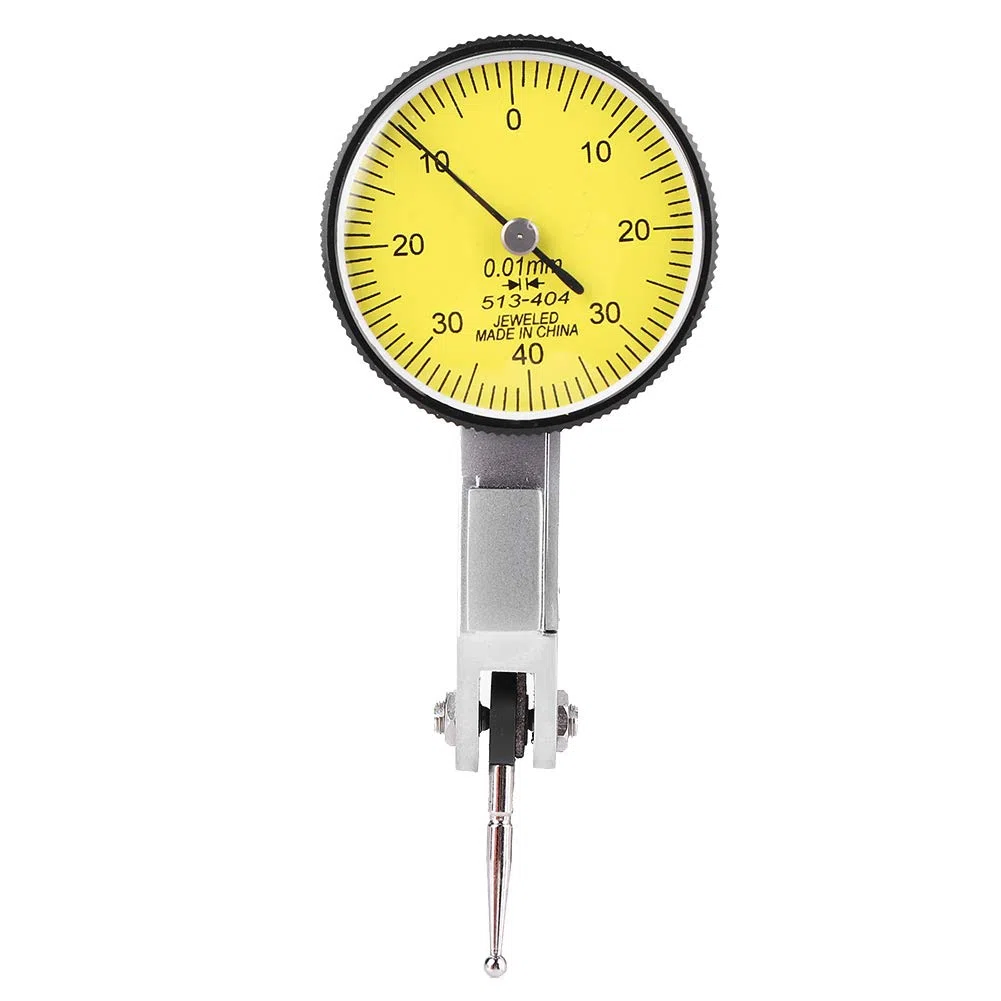 Flexibler Magnet Messstativ, Magnetischer Messgeräteständer Mit Hebel Messuhr, Für Messung Von Oberflächen In Engen Oder Vertieften Bereichen Zifferblatt 0-0,8 Mm Präzision 0.01mm