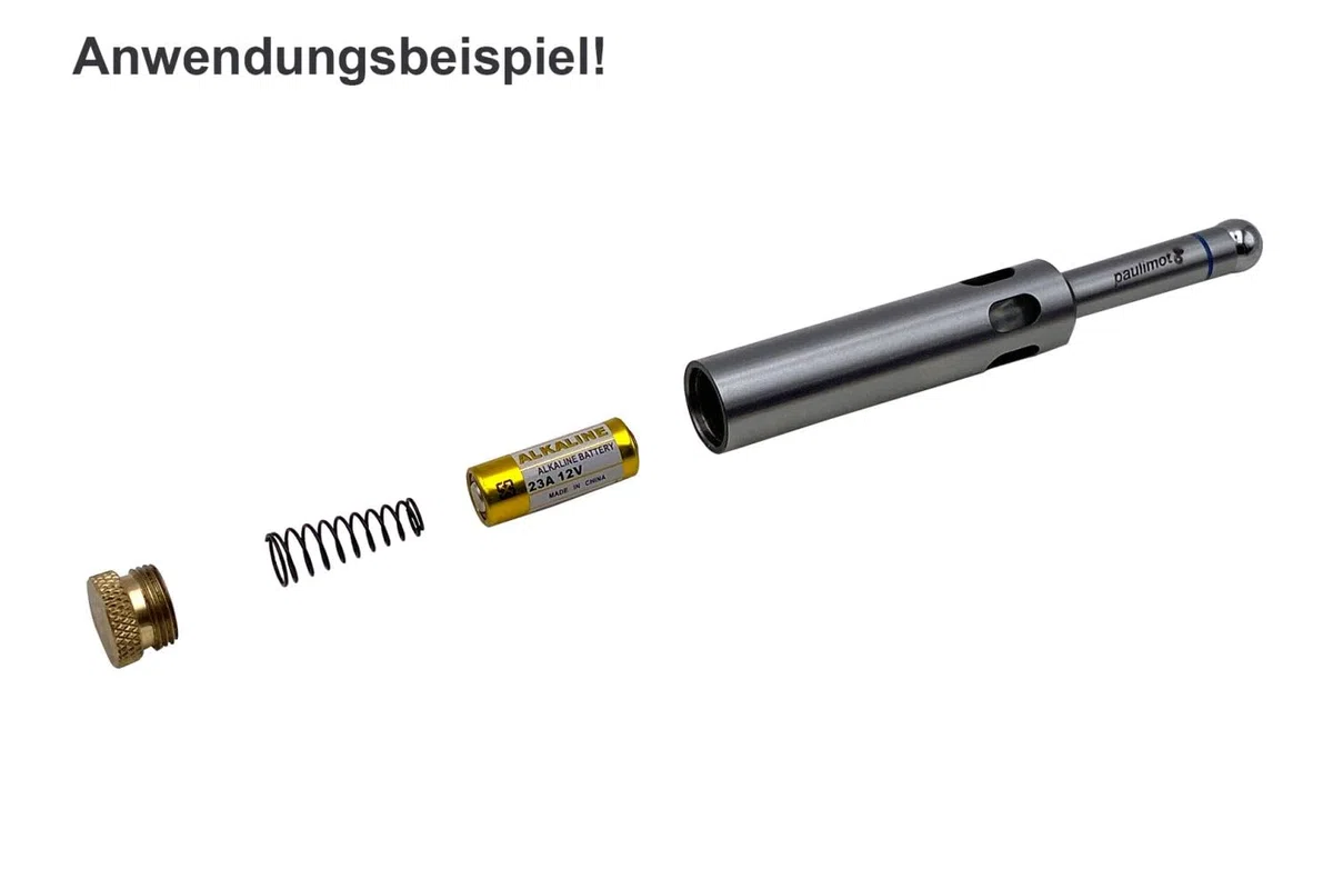 PAULIMOT Kantentaster mit 16 mm Schaft, optisch und akustisch : Standard-Ausführung Schnäppchen-Ausführung vorhanden Standard-Ausführung