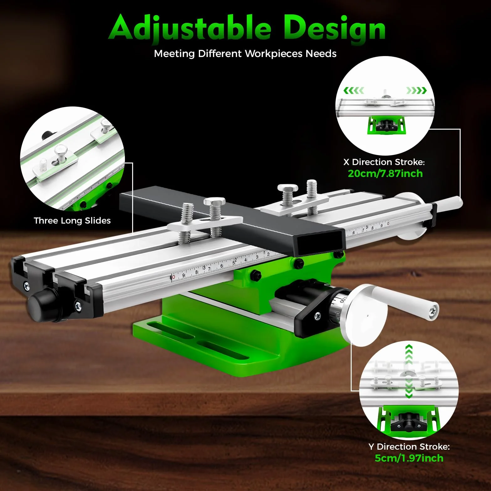 Multifunktions Kreuztisch Mini Bench Bohrmaschine Schraubstock Tisch mit Skala für Tischbohrmaschine Bohrmaschinenhalter