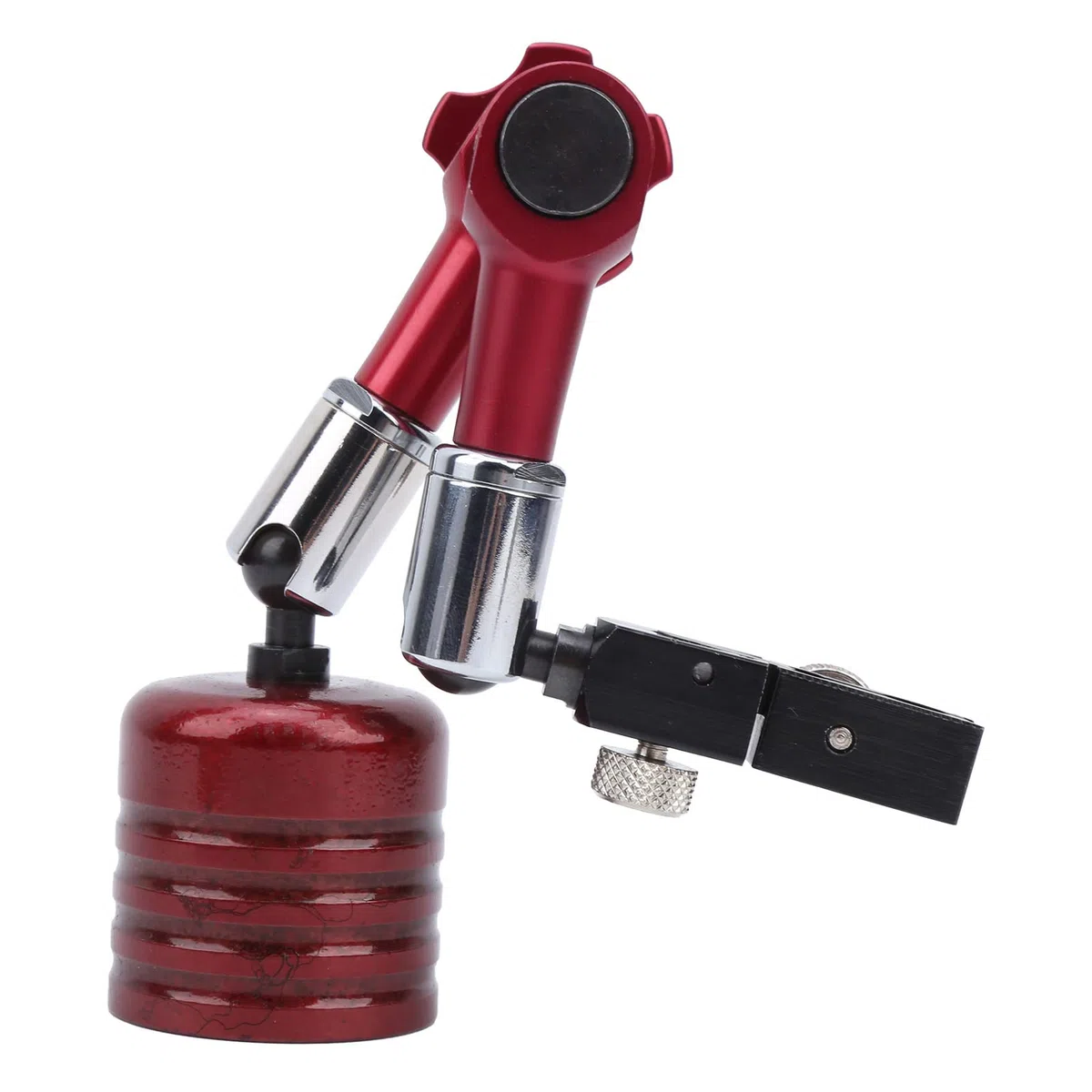 Messuhrhalter Magnetischer Standfuß 50 kg Tragkraft, Universal Verstellbar Mini Flexibel, für Metallbearbeitung und Maschinenmessung