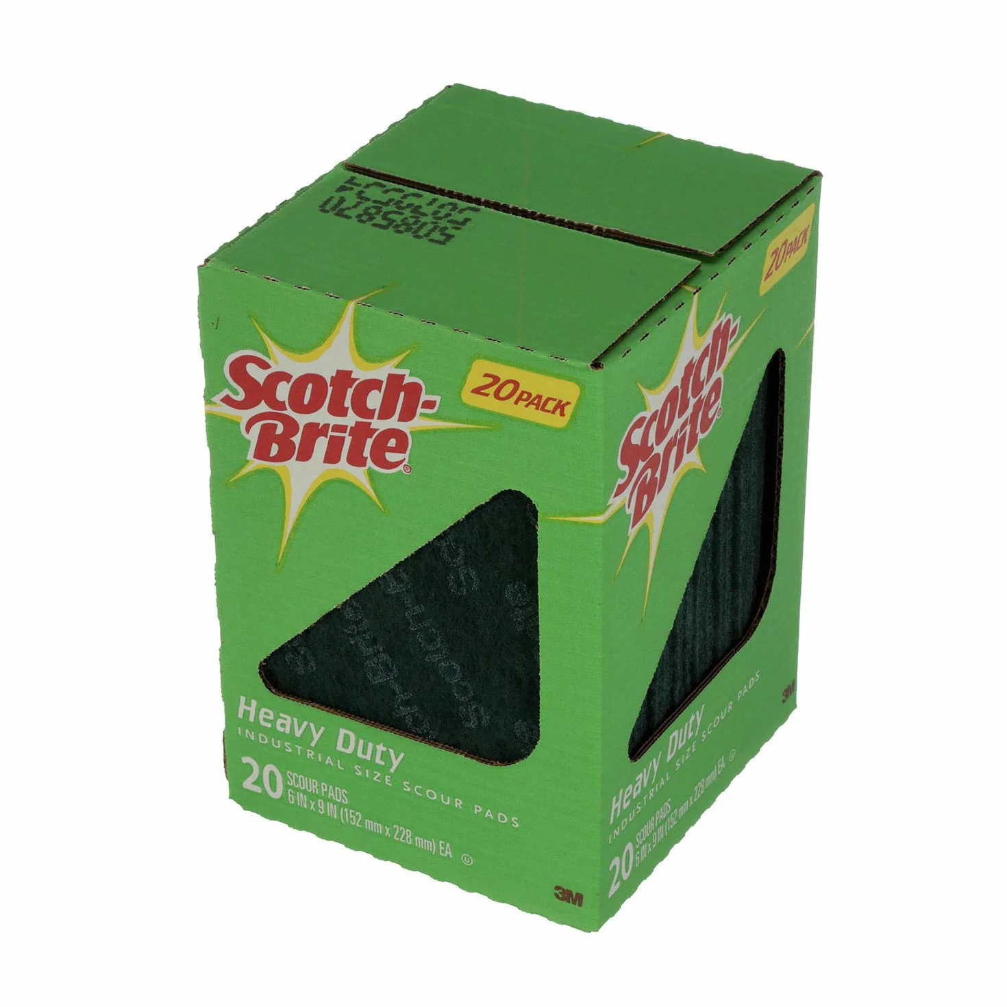 Scotch Brite 3M Scheuerschwamm, strapazierfähig, 15,2 x 22,9 cm, 20 Stück