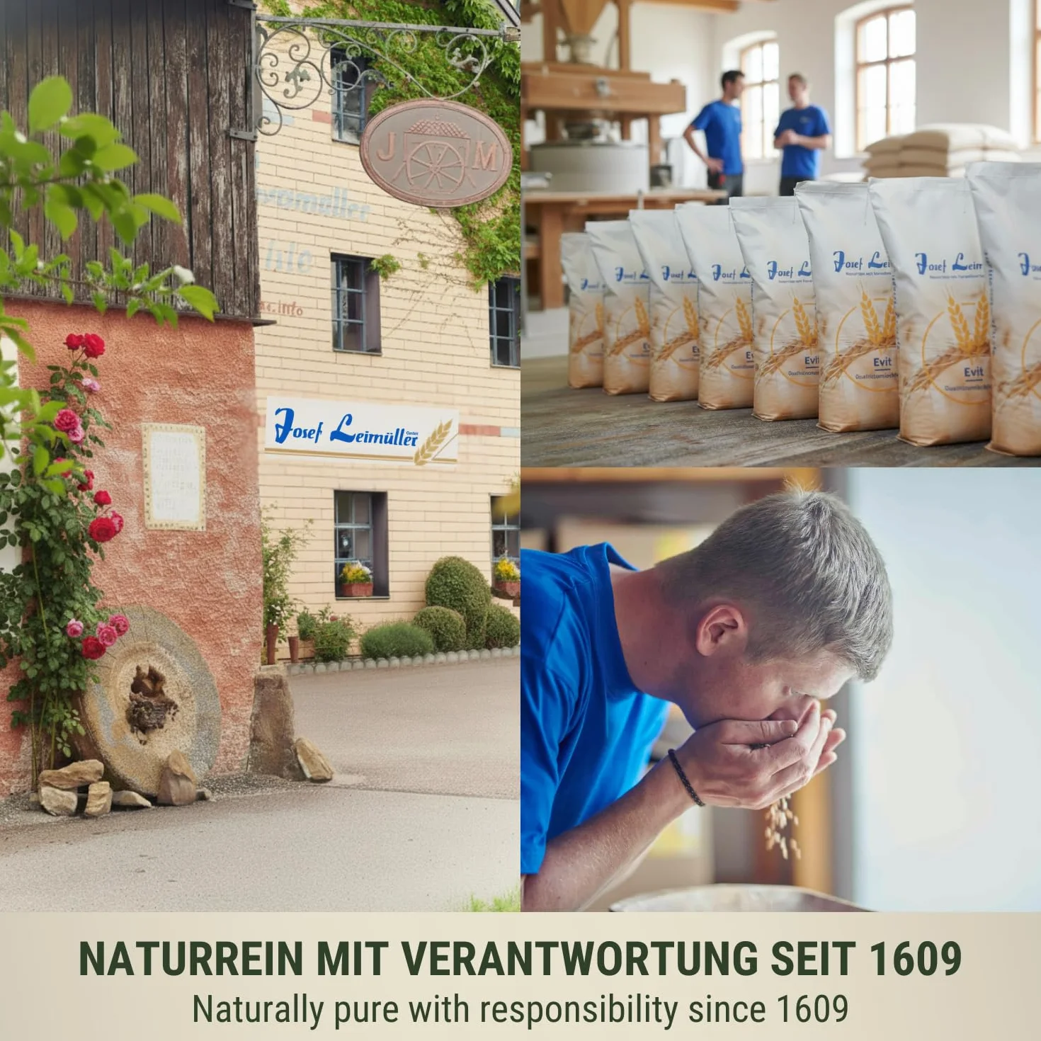 Leimüller Schaffutter Ziegenfutter Pellets 25kg Lämmer Schafe Ziegen | 100% gentechnikfrei, staubarm, Kraftfutter für Schafe, Ziegen & Lämmer, aus Österreich