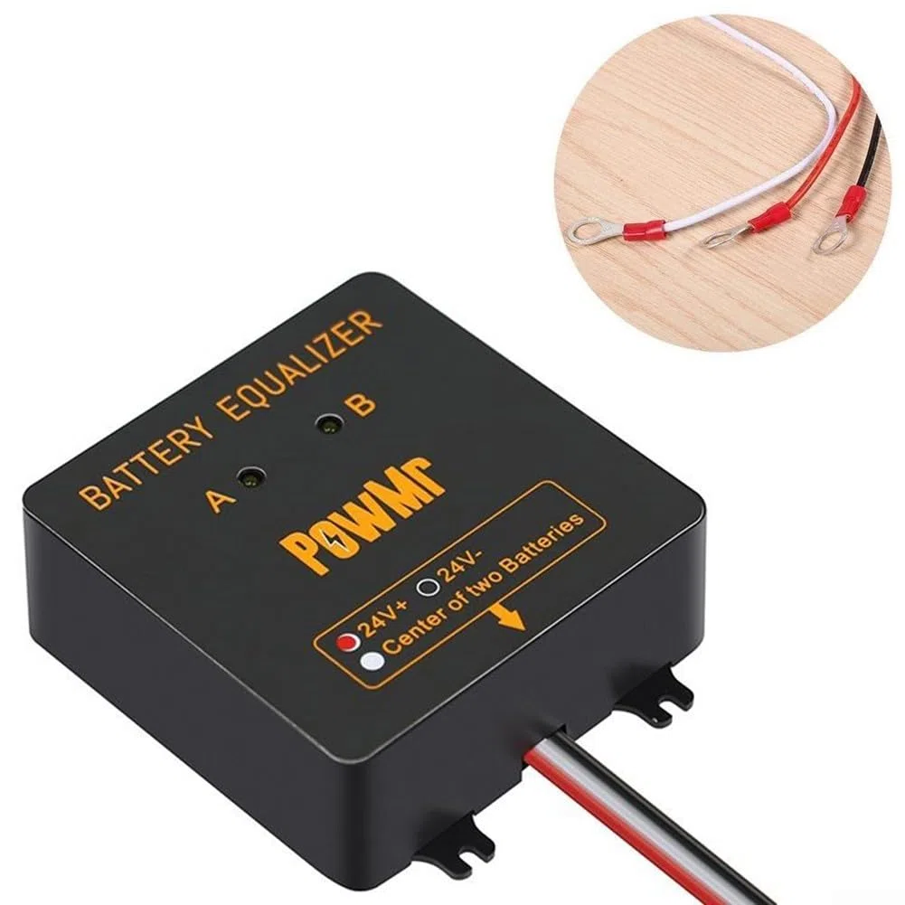 Batterie-Equalizer 24V, automatischer Spannungsausgleich für Serien-Säure-Batterien, Solarmarine für Golfwagen-Gabelstapler