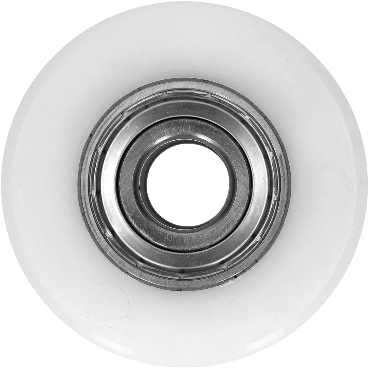 WIKO Hubwagen Rollen Polyamid Rolle 80x100 mm Laufrollen mit Kugellager Hubwagen Räder Nylon Paletten Fixierer Rad Palettenrollen 700 kg (20 mm (Achsloch))