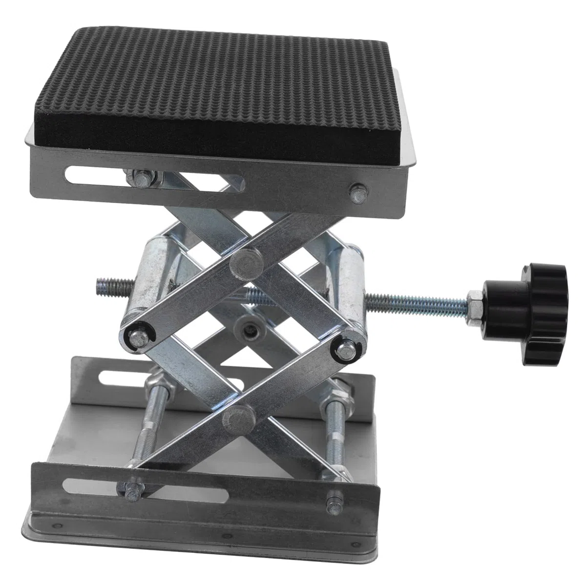 Scherenplattform Heber für Laborhebebühnen Hubwagenheber Tischständer Mini Stützplattform aus Edelstahl Hebebühne für Laborheber klein Jack Hubtisch Aufzüge Scherenständer Schwamm