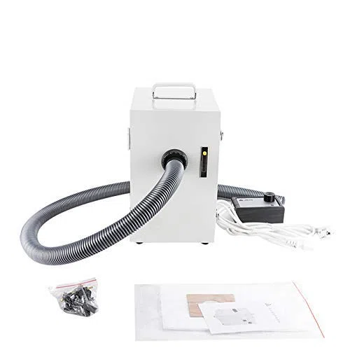 BONEW Oral JT-26 JT-26 tragbarer digitaler Staubsammler, 370 W, für Labor, Dental, einreihig, digital, Vakuumsauger JT-26